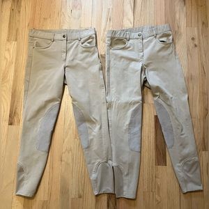 Ovation tan riding pants